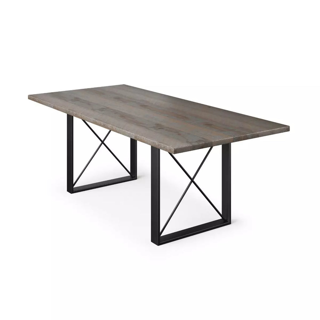 Soho Reclaimed Wood Dining Table - Custom Wood Furniture | Kingston Krafts