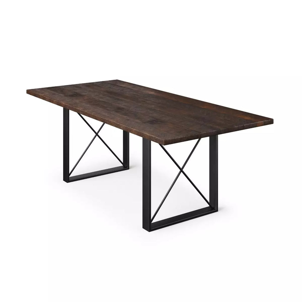 Soho Reclaimed Wood Dining Table - Custom Wood Furniture | Kingston Krafts