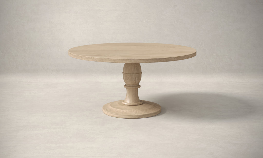 Providence White Oak Dining Table - Custom Wood Furniture | Kingston Krafts
