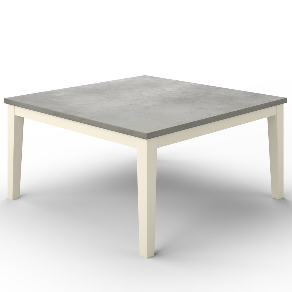 Cambridge Square Zinc Dining Table - Custom Wood Furniture | Kingston Krafts