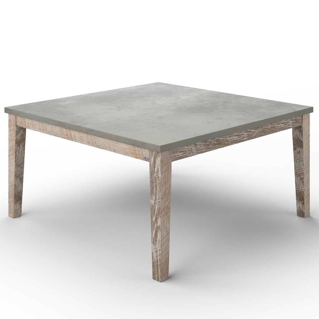 Cambridge Square Zinc Dining Table - Custom Wood Furniture | Kingston Krafts