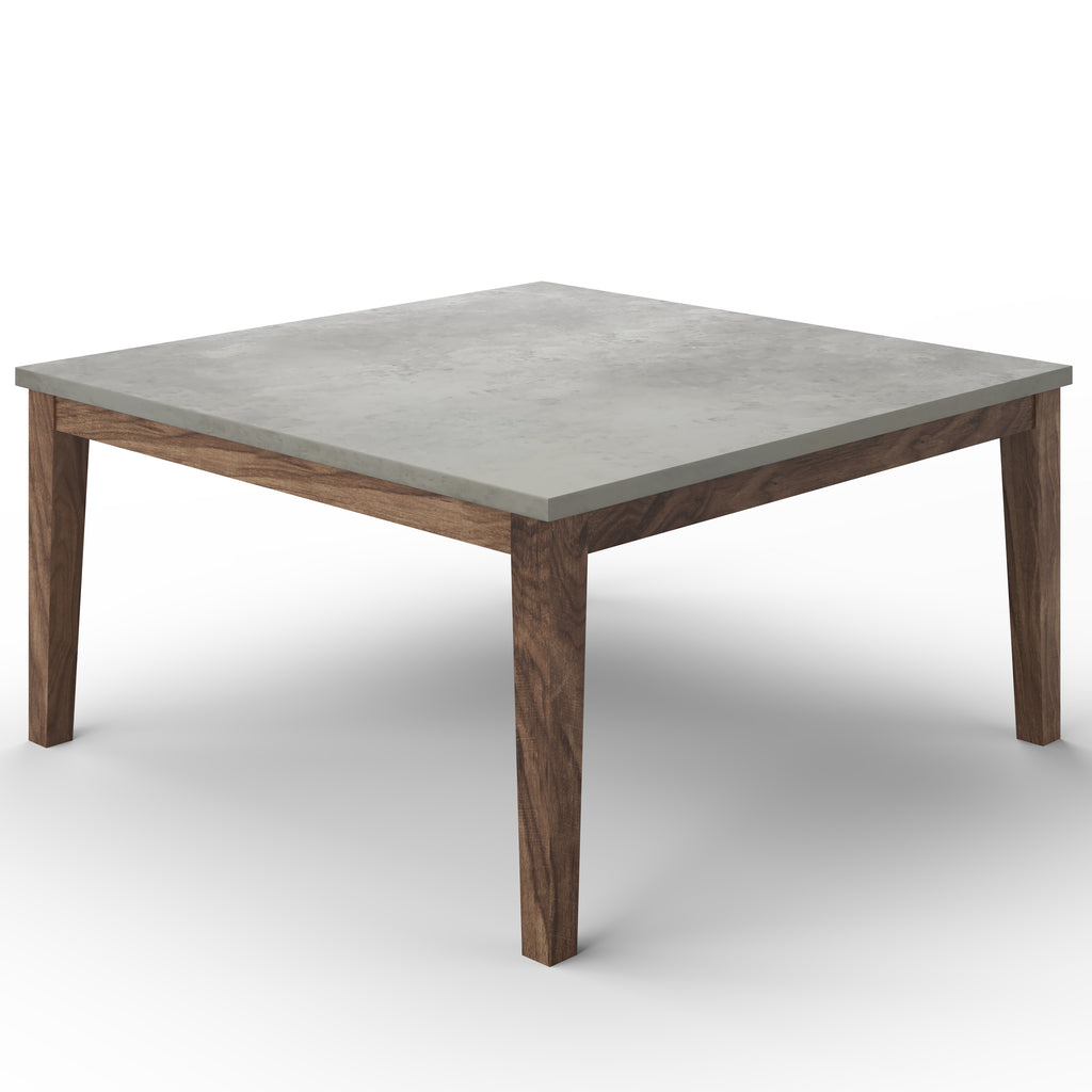Cambridge Square Zinc Dining Table - Custom Wood Furniture | Kingston Krafts