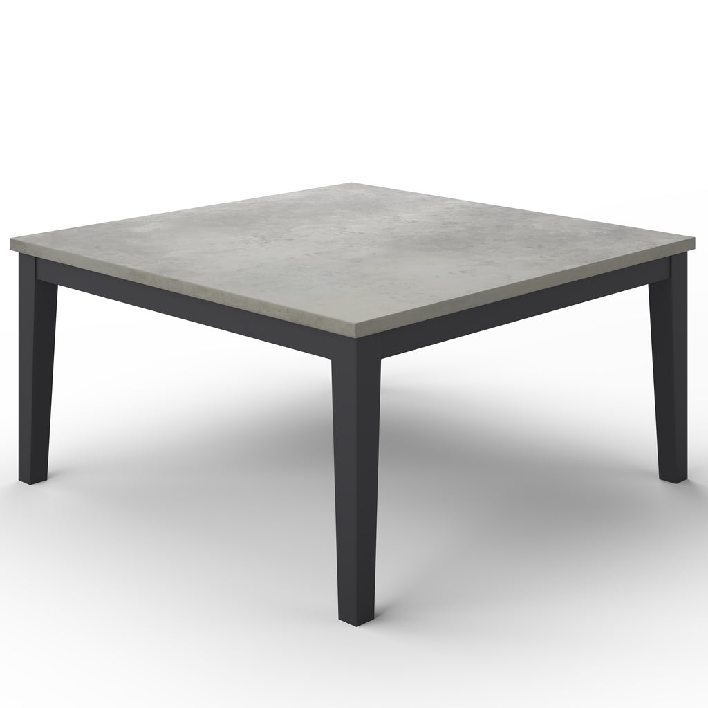 Cambridge Square Zinc Dining Table - Custom Wood Furniture | Kingston Krafts