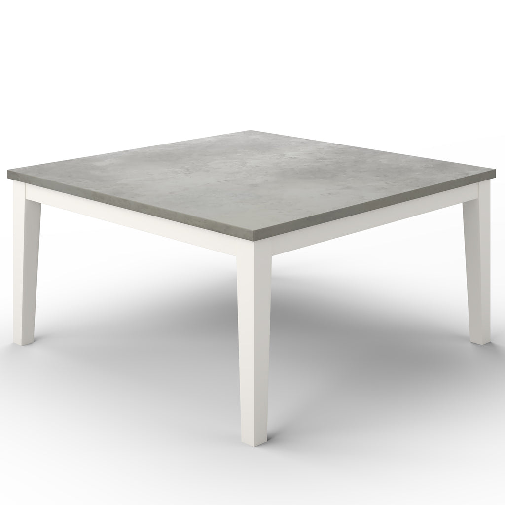 Cambridge Square Zinc Dining Table - Custom Wood Furniture | Kingston Krafts