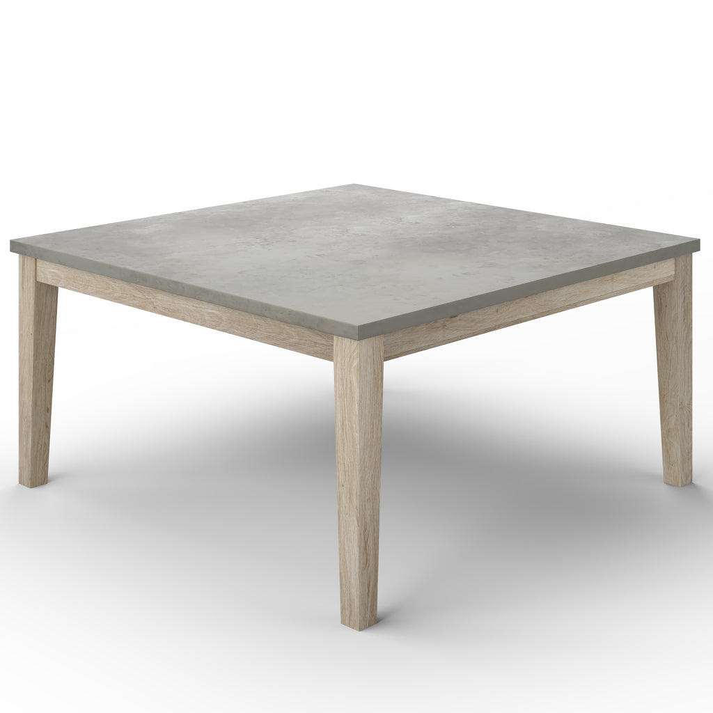 Cambridge Square Zinc Dining Table - Custom Wood Furniture | Kingston Krafts