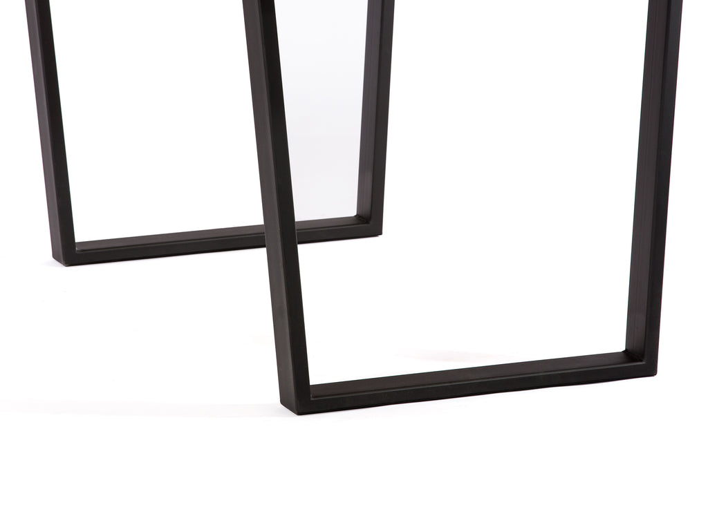 Trenton Zinc Dining Table - Custom Wood Furniture | Kingston Krafts