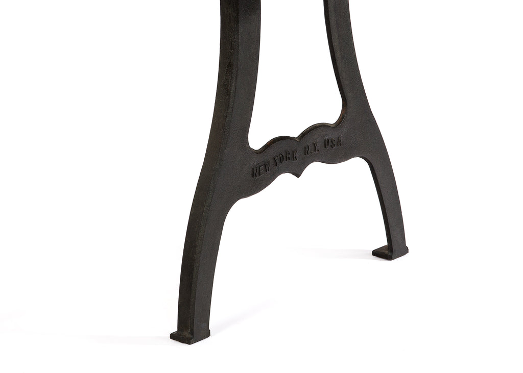 Williamsburg Zinc Dining Table - Custom Wood Furniture | Kingston Krafts