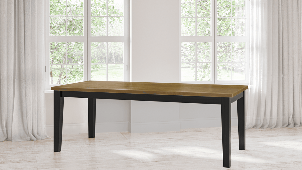 Cambridge Brass Top Dining Table - Kingston Krafts