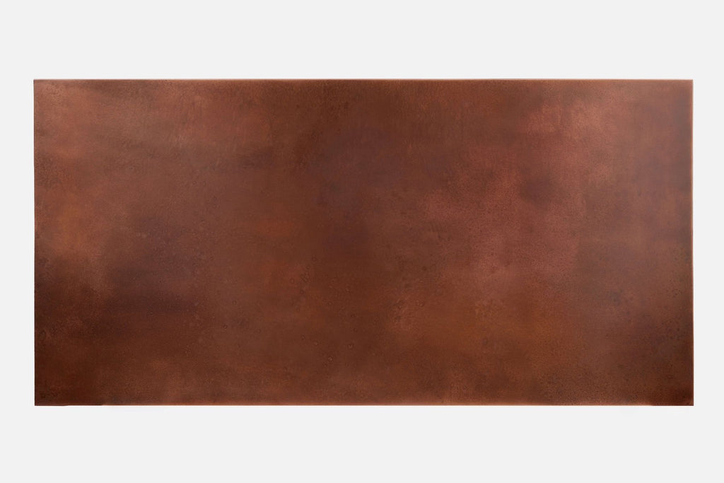 Cambridge Copper Top Dining Table - Custom Wood Furniture | Kingston Krafts