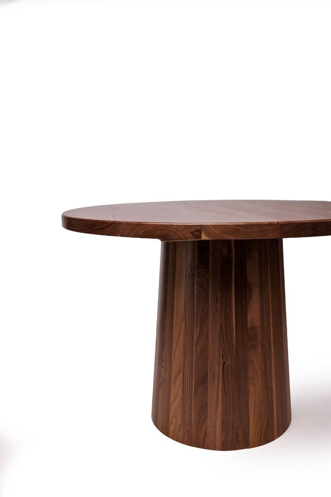 Jasper Black Walnut Dining Table - Custom Wood Furniture | Kingston Krafts