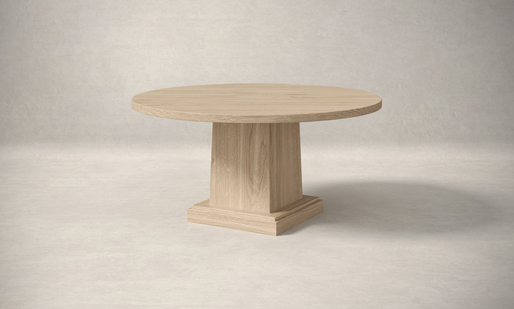 Santa Fe White Oak Dining Table - Kingston Krafts