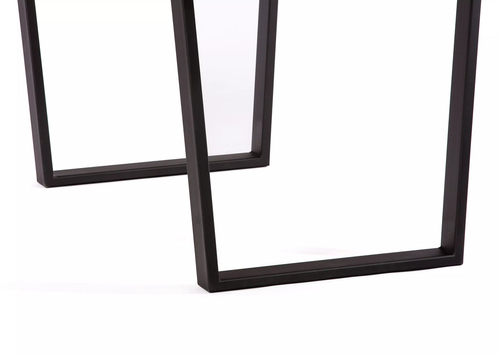 Trenton Bronze Top Dining Table - Custom Wood Furniture | Kingston Krafts