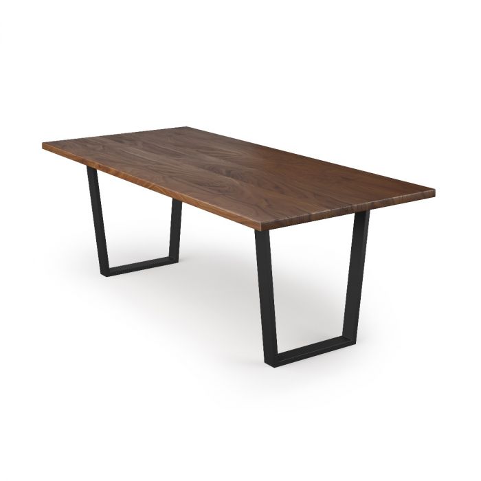 Trenton Black Walnut Dining Table - Custom Wood Furniture | Kingston Krafts