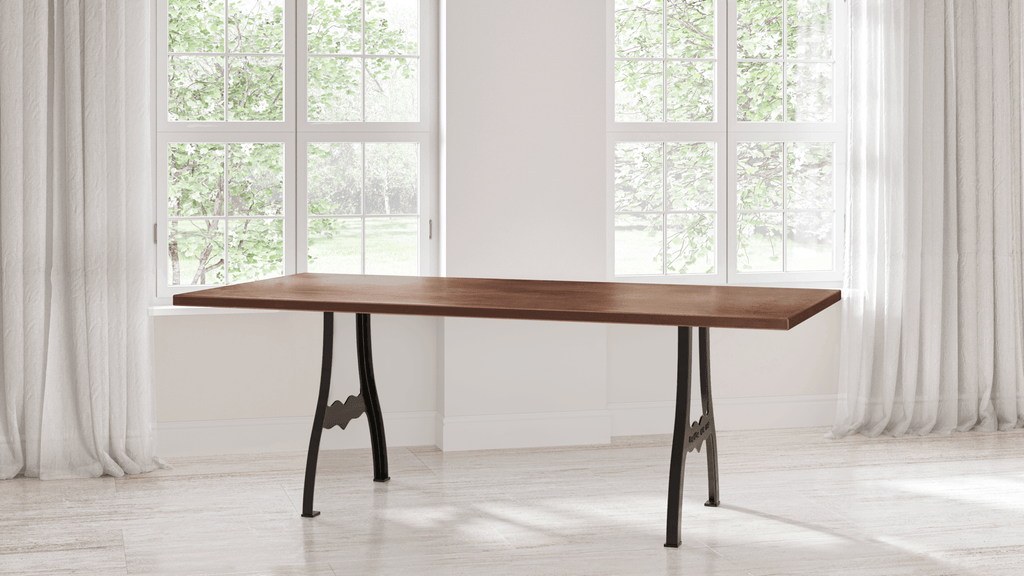 Williamsburg Copper Top Dining Table - Kingston Krafts