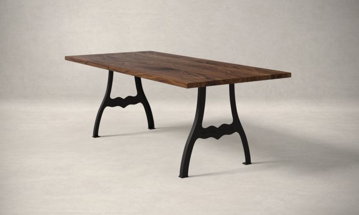Williamsburg Black Walnut Dining Table - Custom Wood Furniture | Kingston Krafts