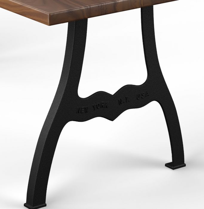 Williamsburg Black Walnut Dining Table - Custom Wood Furniture | Kingston Krafts