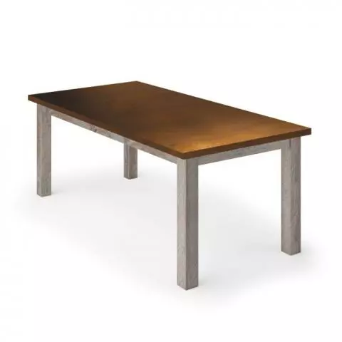 Round parsons best sale table leg