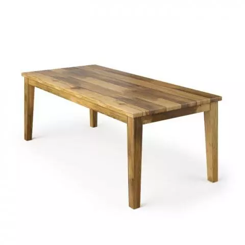 Reclaimed oak dining table and 2025 chairs