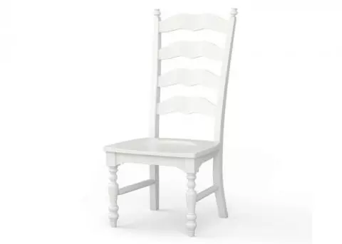 White ladder back dining chairs store
