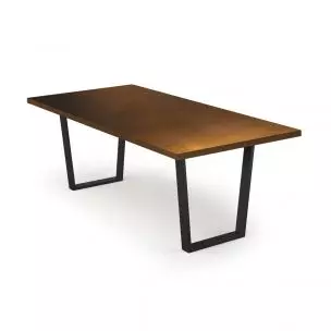 Trenton Bronze Top Dining Table