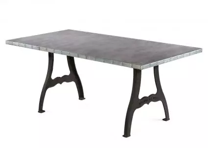 Williamsburg Zinc Dining Table