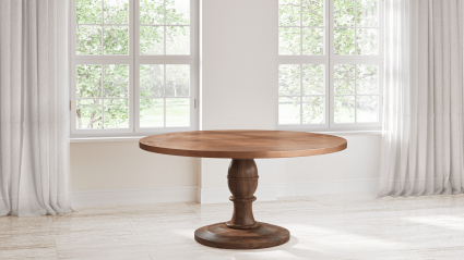 Providence Round Copper Dining Table