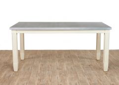 Sale $1400 -78"L Counter Height Zinc Table 