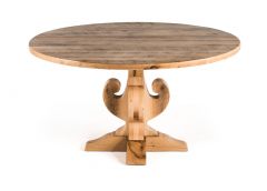 Fairfield Trestle Wood Top Table