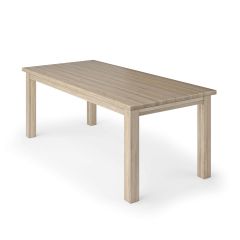 Parsons White Oak Dining Table