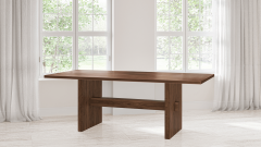 Redford Copper Top Dining Table 