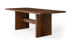 Redford Trestle Wood Top Table