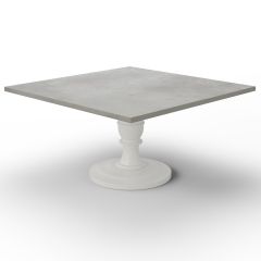 Providence Square Zinc Top Table