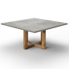 Winston Square Zinc Top Table